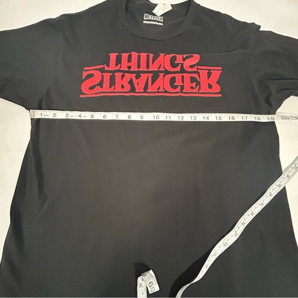 2 for$15 Netflix Stranger Things Black Graphic T-Shirt - Picture 6 of 8